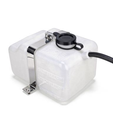 Radiator Overflow Tank | Stainless Brackets | 1966-77 Ford Bronco