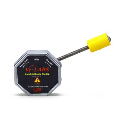 Anti-Electrolysis Radiator Cap | 13 lb, Sacrificial | 1966-79 Bronco, 1965-89 Ford Truck