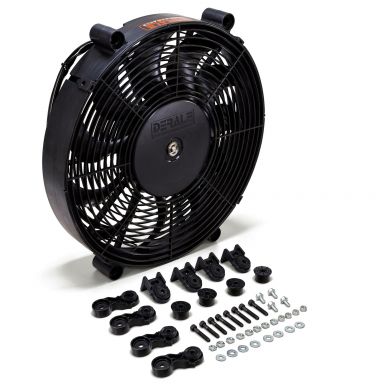 High Output 17 inch Electric Radiator Fan | Push or Pull | 2400 CFM