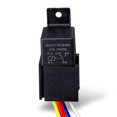 80 Amp Relay with Wiring Socket