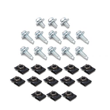 Grille Bolts & Clips | 26 piece Set | 1966-77 Ford Bronco