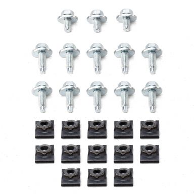 Grille Bolts & Clips | 26 piece Set | 1966-77 Ford Bronco