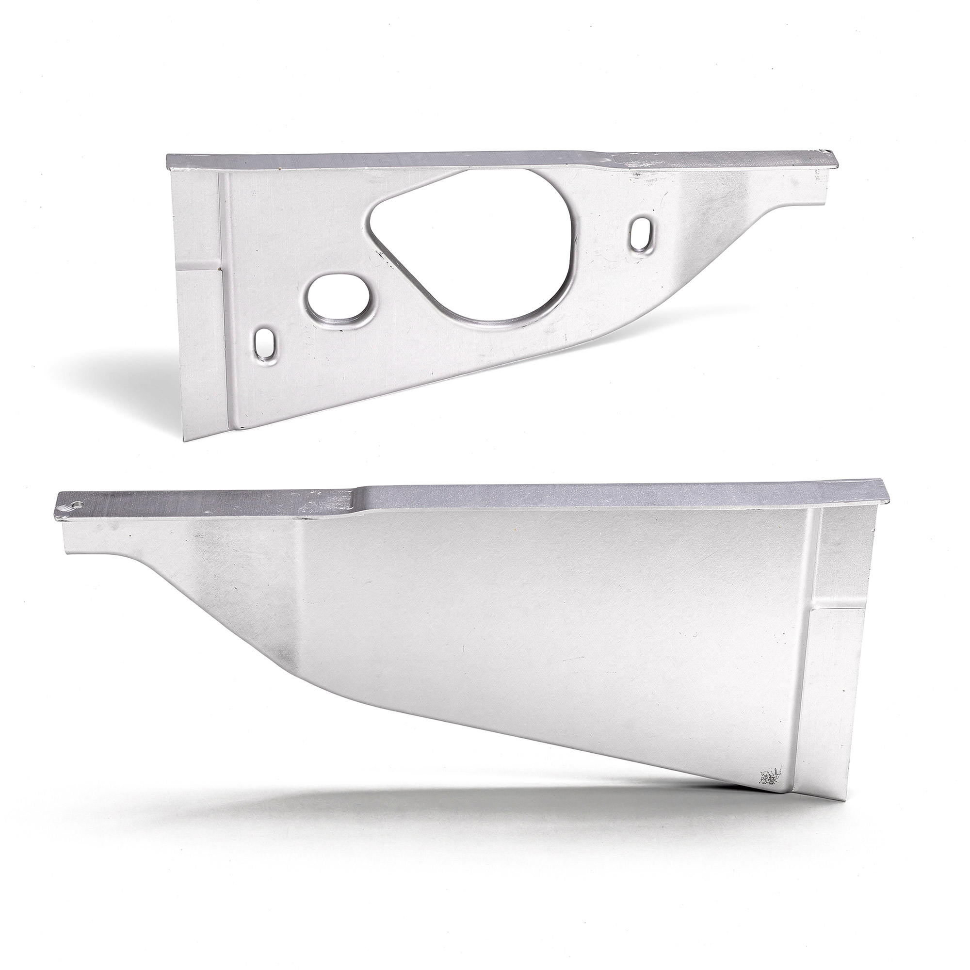Floor Pan Support Outer Braces | Rear of Seat Platform | 1966-77 Ford Bronco