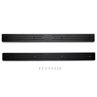 Route 66 Billet Door Sill Plates | Black | 1966-77 Ford Bronco