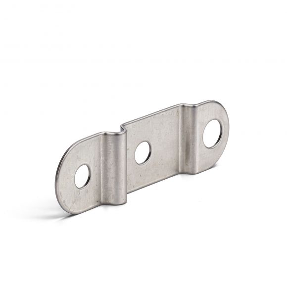 Rear License Plate Spring Retainer Tab | Stainless | 66-77 Ford Bronco