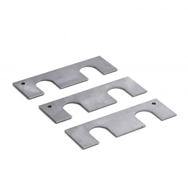 Hood Shims | Set of 3, Stainless Steel | 1966-77 Ford Bronco