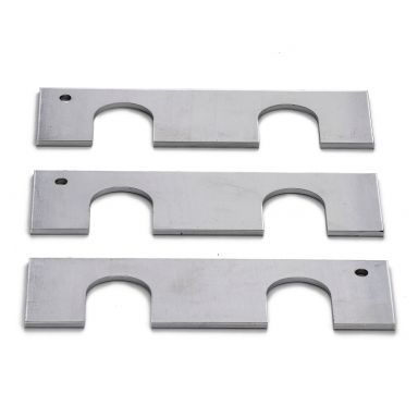 Hood Shims | Set of 3, Stainless Steel | 1966-77 Ford Bronco