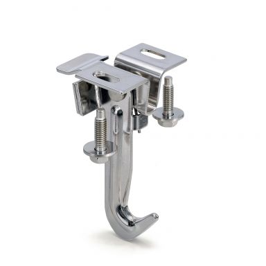 Hood Safety Latch | OE Type, Polished Stainless | 1966-77 Ford Bronco