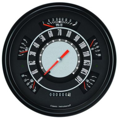 Classic Instruments Gauge Cluster | OE Look | 1966-77 Bronco, 1961-66 Ford Truck