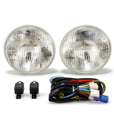 FoMoCo Halogen Headlights Kit | 1966-78 Bronco, 1948-78 Ford Truck