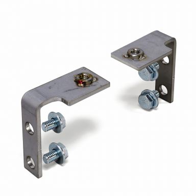Dash Mounting Brackets | Stainless, Pair | 1966-77 Ford Bronco