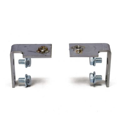 Dash Mounting Brackets | Stainless, Pair | 1966-77 Ford Bronco