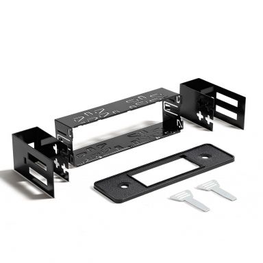 RetroSound Single DIN Dash Repair Kit | Black Plastic
