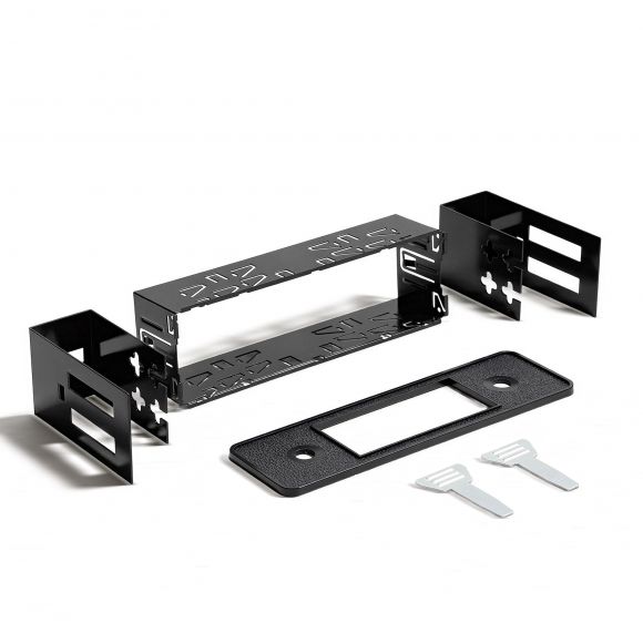 RetroSound Single DIN Dash Repair Kit | Black Plastic
