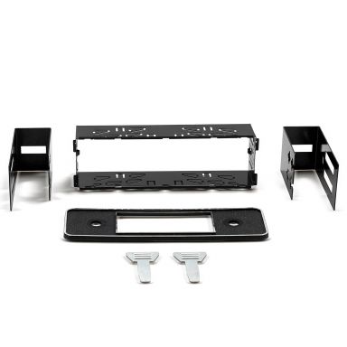 RetroSound Single DIN Dash Repair Kit | Black w/ Chrome Trim