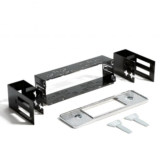 RetroSound Single DIN Dash Repair Kit | Chrome
