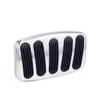 Lokar Billet Power Brake Pedal Pad | A/T, Large | 76-96 Bronco, 73-96 Ford Truck