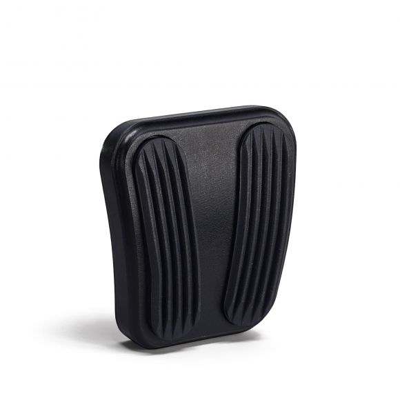 Lokar Black Billet Aluminum E-Brake Pedal Pad | 66-91 Bronco, 61-91 Ford Truck