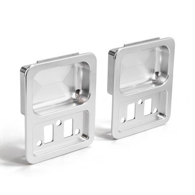 Billet Door Handle Cups | Pair | 1968-77 Bronco, 1968-72 Ford Truck