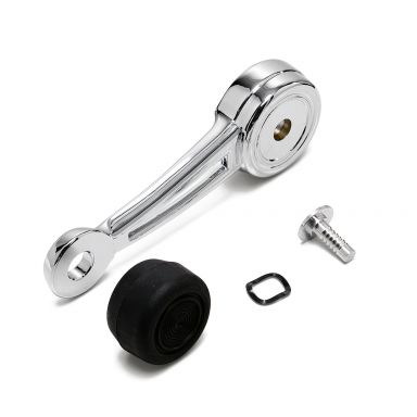 Window Crank Handle + Black Knob | Import - Each | 1968-79 Ford Bronco & Truck