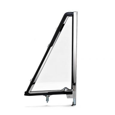 Chrome Vent Window Assembly | RH Passenger | 1966-77 Ford Bronco