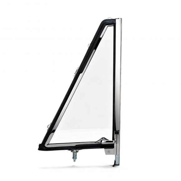 Chrome Vent Window Assembly | RH Passenger | 1966-77 Ford Bronco