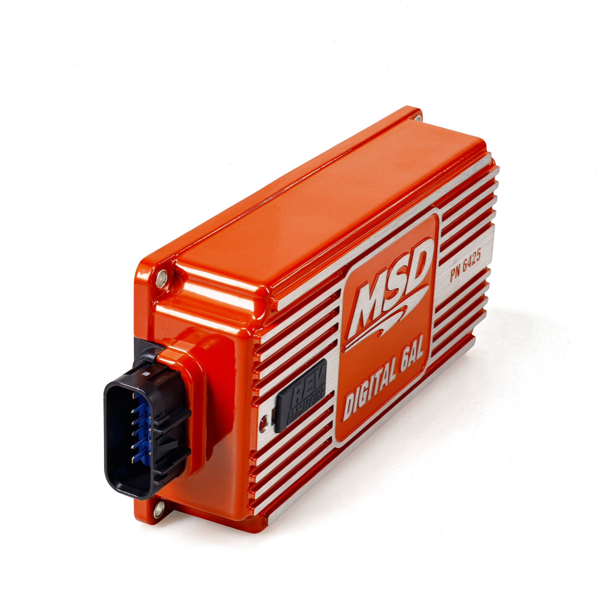 MSD Digital 6AL Ignition Control with REV Limiter- Red - 6425