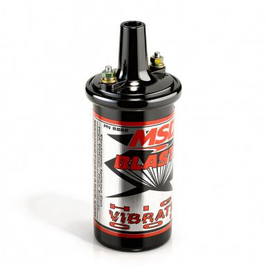 MSD Blaster Series High Vibration Ignition Coil | Black | 8222