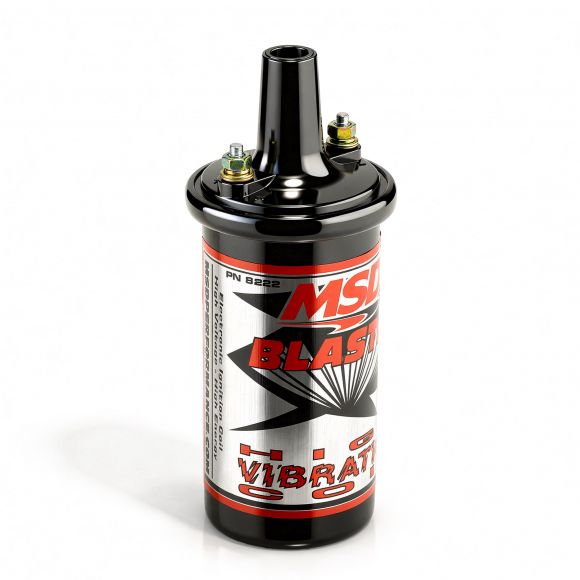 MSD Blaster Series High Vibration Ignition Coil | Black | 8222