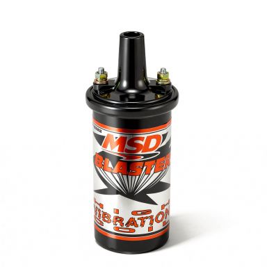 MSD Blaster Series High Vibration Ignition Coil | Black | 8222