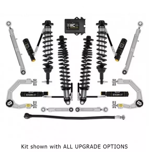 ICON 2-4 inch Suspension Lift Kit | Remote Adjustable Coilovers | 2021+ Ford Bronco