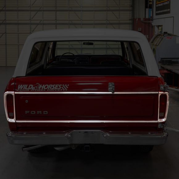 Tailgate Moulding Trim w/ Tail Light Bezels | 78-79 Ford Bronco