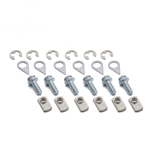 Stage 8 Locking Header Collector Bolts | 3/8-16, Set of 6