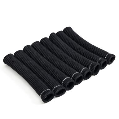 Black Spark Plug Boot Protectors | Set Of 8