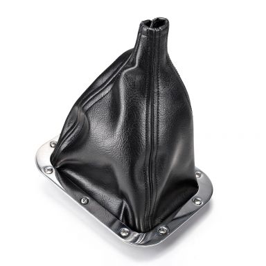 Lokar Shifter Boot + Ring Set | Rectangular | Polished Stainless Trim Ring