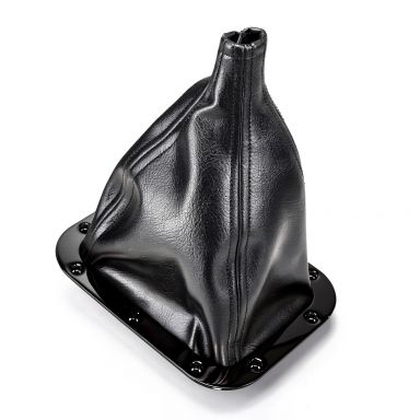 Lokar Shifter Boot + Ring Set | Rectangular | Black Stainless Trim Ring