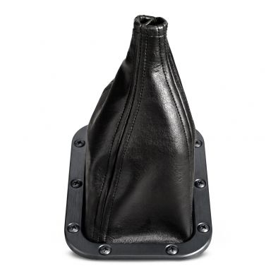 Lokar Shifter Boot + Ring Set | Rectangular | Black Anodized Trim Ring