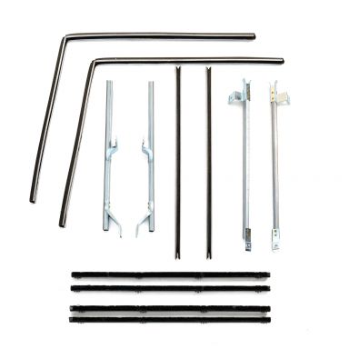 Total Door Weather Stripping Kit | 1966-77 Ford Bronco
