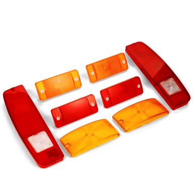 Lens Kit with Side Marker Lights | 1970-77 Ford Bronco