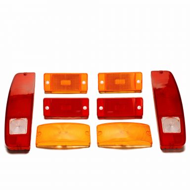 Lens Kit with Side Marker Lights | 1970-77 Ford Bronco
