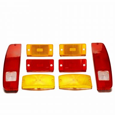 Lens Kit with Side Marker Lights | 1970-77 Ford Bronco