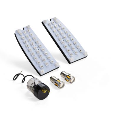 Exterior LED Light Kit + Tail Light Boards | 1966 Bronco, 1964-66 Ford Truck