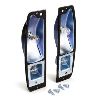 Tail Light Buckets | OE Type, Pair | 1967-77 Bronco, 1964-72 Ford Truck