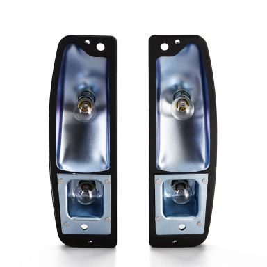 Tail Light Buckets | OE Type, Pair | 1967-77 Bronco, 1964-72 Ford Truck