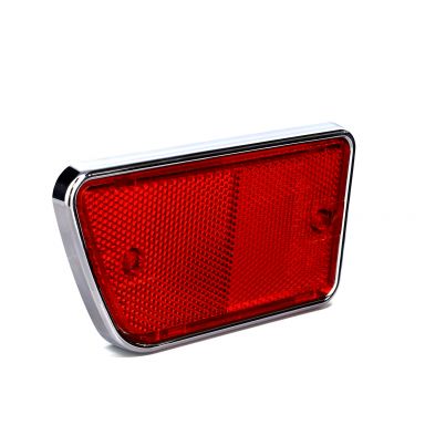 Red Rear Side Reflector | LH Driver | 1968-69 Ford Bronco & Truck