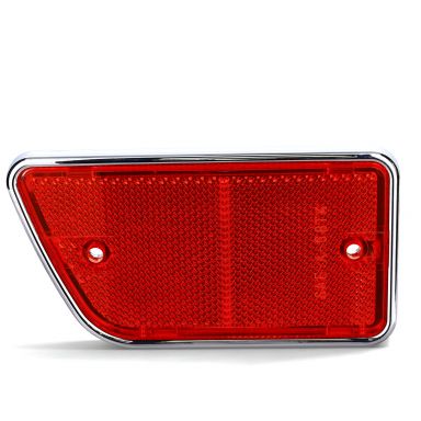 Red Rear Side Reflector | LH Driver | 1968-69 Ford Bronco & Truck