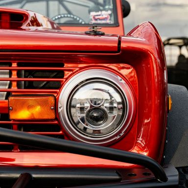 Billet Headlight Rings + Taillight Bezels Set | 1966-77 Ford Bronco