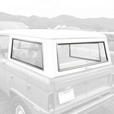 Hard Top Window Chrome Moulding Full Kit | 1966-77 Ford Bronco