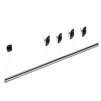 Door Chrome Moulding | RH = LH, Each | 1967-77 Ford Bronco