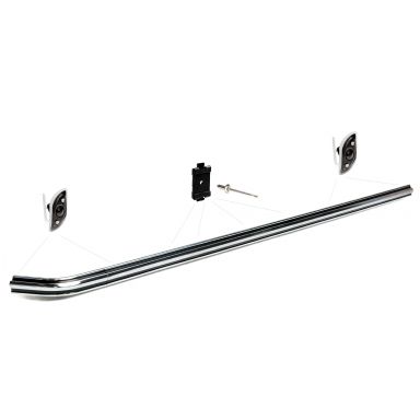 Quarter Panel Chrome Moulding | RH Passenger, No Rack | 1967-77 Ford Bronco